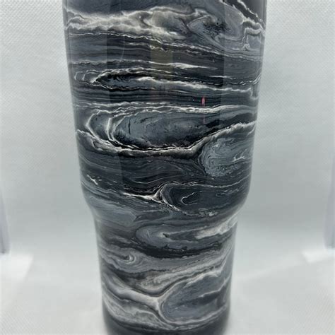 Alcohol Ink Tumbler Etsy