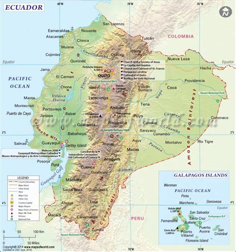 Ecuador Map World Map Vector Pertaining To Printable Map Of Ecuador