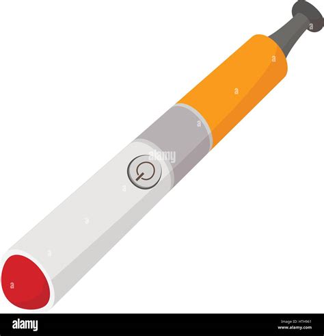 Electronic Cigarette Icon Cartoon Style Stock Vector Image Art Alamy