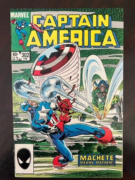 Captain America 302 Direct Edition 1985 NM Comic Books Copper