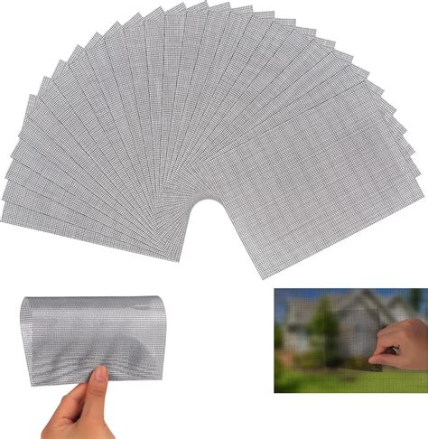 Window Screen Repair Kit Sheets Size Self Adhesive Screen Door