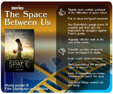 The Space Between Us Movie Review The Scribbling Geek