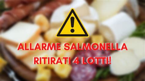 Allarme Salmonella Richiamo Alimentare Per Quattro Lotti Di Prodotto