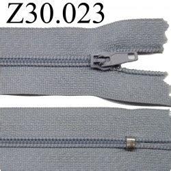 Fermeture Zip Cm Couleur Gris Bleut Zip Nylon Non S Parable