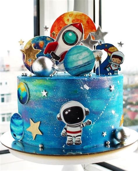 Festa Astronauta 20 inspirações de Bolos Incríveis Boys First