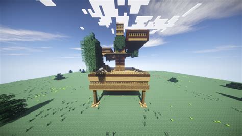 Tree House Casa Del Rbol Minecraft Map