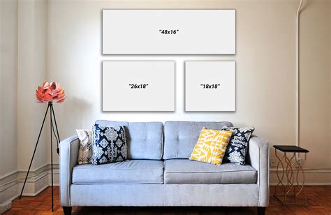 When Size Matters Choosing The Right Canvas Size For Your Living Space