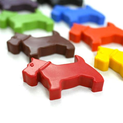 Dog Crayons Handmade Crayons Scotty Dog Party Set Of 8 Dog Etsy