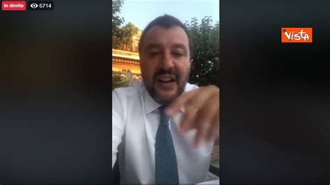 Salvini Avverte Conte No Ad Altre Maggioranze Raccolte Come I