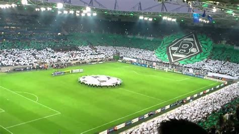 Champions League Hymne Im Borussia Park YouTube