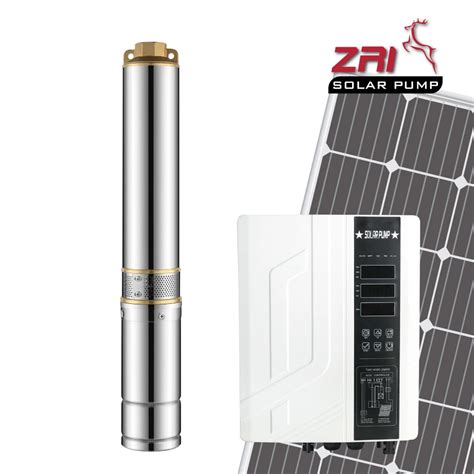 Latest Upgrade Acdc Hybrid Mppt Controller 4inch Solar Centrifugal Submersible Pump Solar