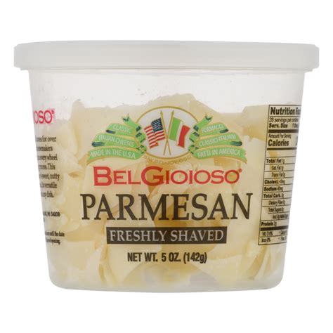 Save On BelGioioso Parmesan Cheese Freshly Shaved Order Online Delivery