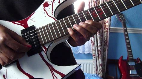 My New Bc Rich Joey Jordison Warlock Ii Guitar D Youtube