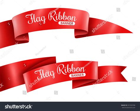 Horizontal Ribbon Banners 이미지 스톡 사진 및 벡터 Shutterstock