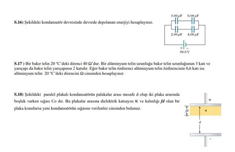 Solved S Ekildeki Kondansat R Devresinde Devrede Chegg