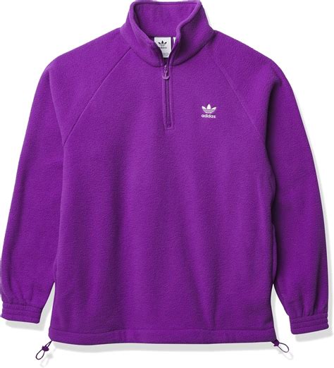 Adidas Originals Mens Adicolor Polar Fleece Half Zip Sweatshirt At Amazon Mens Clothing Store