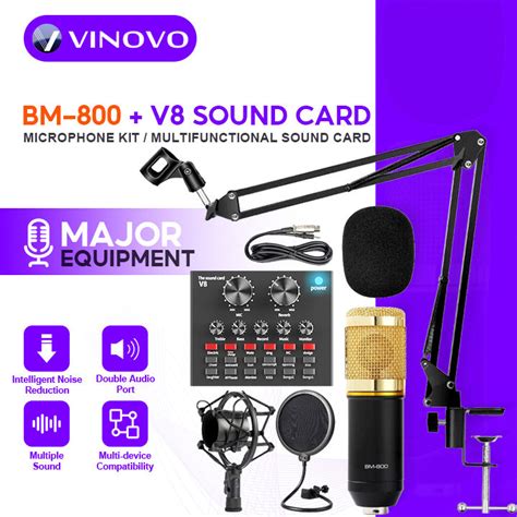 Vinovo Original Bm Condenser Microphone Kit With V