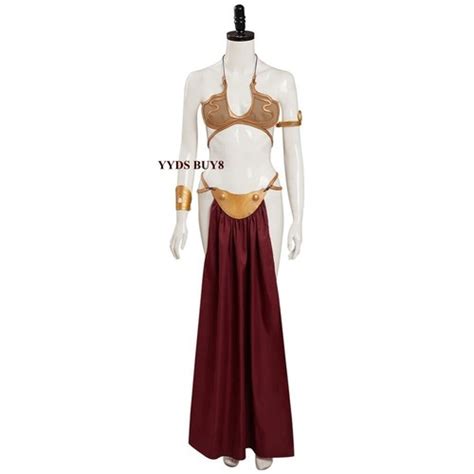 Princess Leia Cosplay Sexy Dress Costume Space Battle Bikini Dress Halloweeen EBay