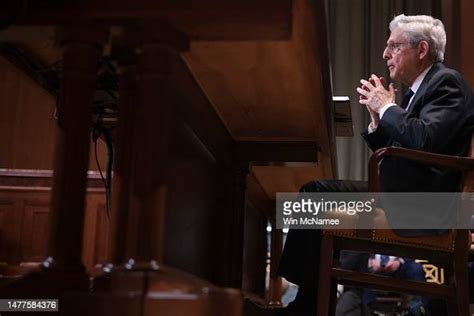 U S Attorney General Merrick Garland Testifies Before The Senate