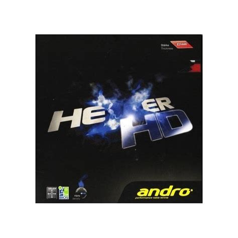 Andro Hexer HD Table Tennis Rubber - Rubbers from Tees Sport UK