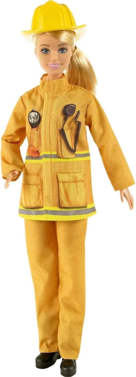 Amazon Barbie Careers Playset Firefighter Set With Blonde Fashion