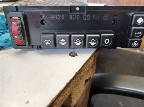 1268300985 Mercedes Climate Control Unit S124 W126 C126 EBay