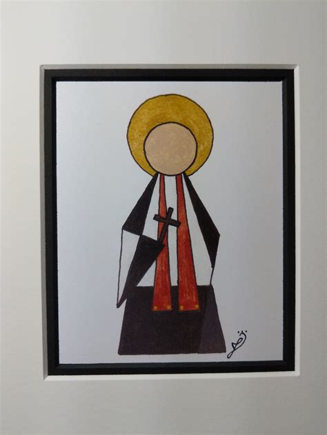 St. Francis Xavier Catholic Patron Saint Abstract Modern - Etsy