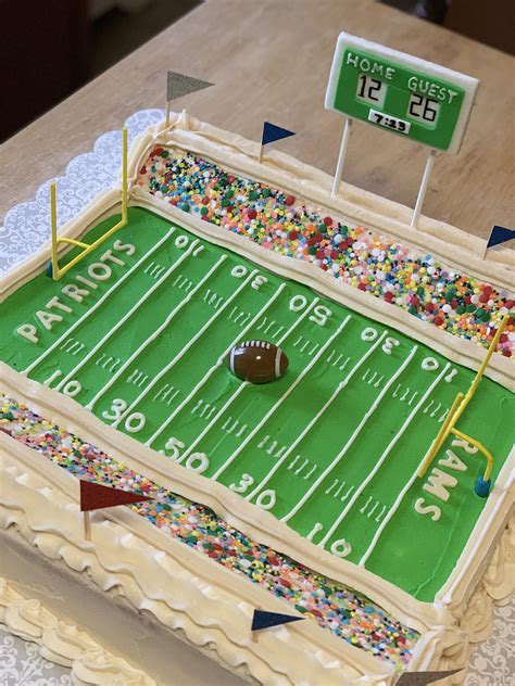 Football Stadium Cake