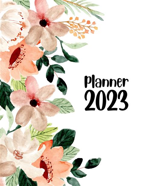 Free Editable And Printable Planner Cover Templates Canva 40 OFF