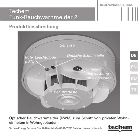 Techem Funk Rauchwarnmelder 2 Manualzz