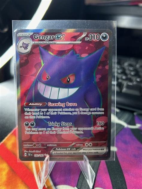 Gengar EX 193 162 Ultra Rare Temporal Forces NM PokemonS 204