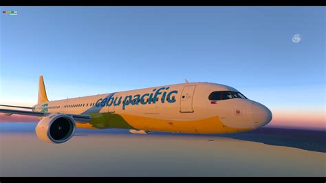 Xplane11 Full Flight Cebu Pacific A321 Neo Cotabato Manila Rpmc