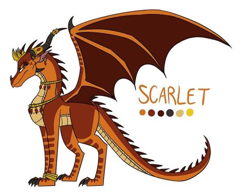 Wof Ex Queen Scarlet By Herakidpatrol Wings Of Fire Dragons Wings Of