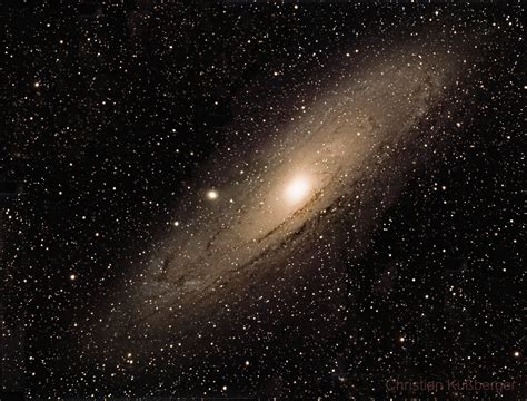 Andromeda Galaxy Shape