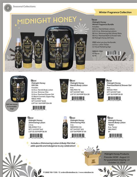 Philip David Company Naked Bee Catalog Summer Fall 2024 Page 2 3