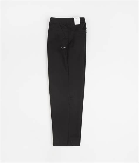 Nike Unlined Chino Pants Black White Flatspot