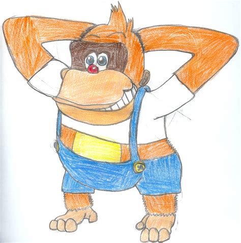 Lanky Kong by PekoponOverlord on DeviantArt