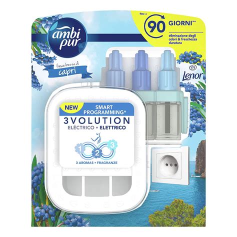 AMBI PUR 3VOLUTION Diffusore Ricarica FRESCA BREZZA DI CAPRI Il Mio