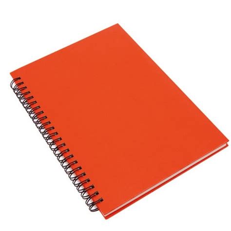 Cahier à spirale personnalisable en carton reçuclé Objets