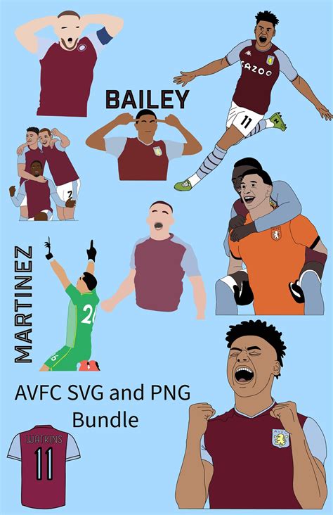 AVFC SVG and PNG - Etsy