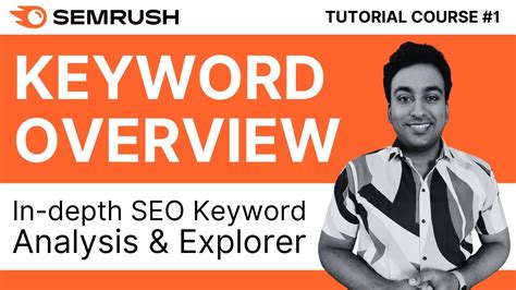 How To Find Keywords For SEO With Semrush Keyword Overview Semrush