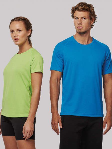 T shirt de sport en polyester recyclé PA4012 Mistertee fr