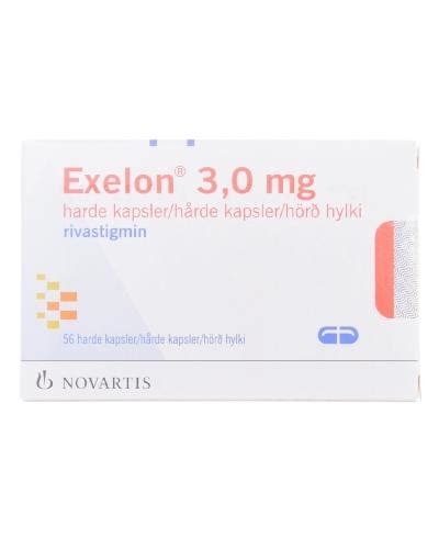 Exelon Kapsel Hard 3 Mg 56 Stk Apotek 1