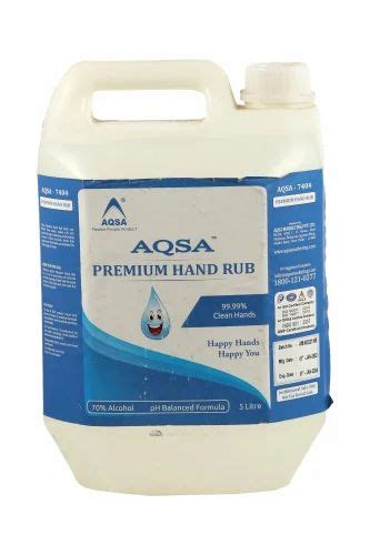 5L Alcohol Based Hand Sanitizer At 2800 Alcohol Hand Sanitizer In