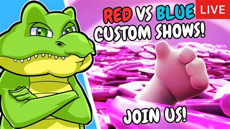 Live Code Vewug Fall Guys Red Vs Blue Custom Show With Viewers