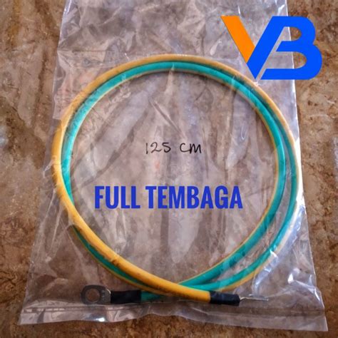 Jual Kabel Aki Mobil 125cm Full Tembaga Asli Kabel Aki Kabel Accu Kabel