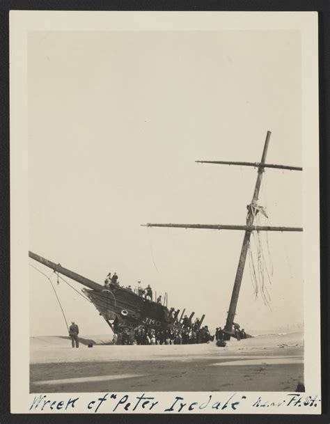 Group Posing At The Wreck Of The Peter Iredale Warrenton Oregon Ohs