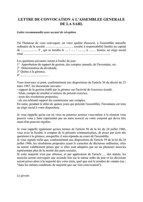 Lettre De Convocation T L Chargement Gratuit Documents Pdf Word Et Excel