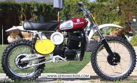 Husqvarna Cr Dal Al Gervasi Cross Moto Vintage