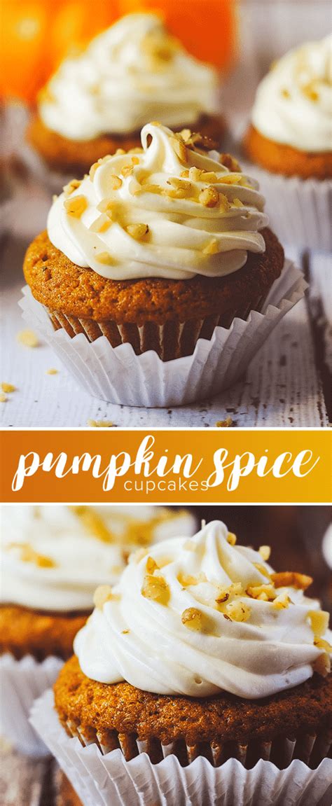 Pumpkin Spice Cupcakes Recipe Perfect Pumpkin Cupcakes